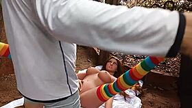 i squirted leite in my frend's pussy usin a sex toy