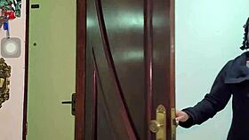 I made my boyfriend a cuckold and fucked the moving helper at home.