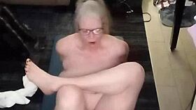 morning yoga with hot mature milf