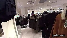 Seduced in hypermarket, stellar Czech sweetie gets POV poked with hardcore action