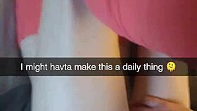 the cheating amateur yoga milf gets fucked by her fitness instructor on snapchat, leading to cuckolding and creampie