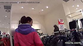 Seduced in hypermarket, stellar Czech sweetie gets POV poked with hardcore action