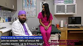 neighbors first gyno exam with fingering