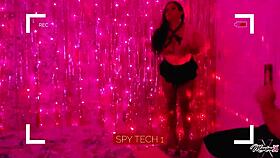 Stunt cock fucks asian maxines stripper pussy facial