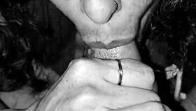 Rhonda Passionately Sucks My Cum