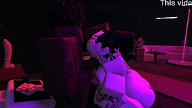 Taming My Snowbunny Friend With Big Black Cock