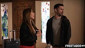 Nicole Doshi Rides Her Boyfriend's Friend's Huge Cock Right Behind His Back - Full Movie On Freetaboo Net