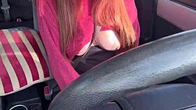 italian big tits milf artemisia love driving around and showing her big tits!