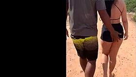 On the Dirt Road, I Watch My Wife Get Fucked by a Big Black Cock