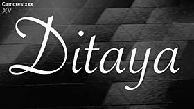 worship ditaya in this bdsm domination scene