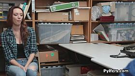 Stealing Big Tit Teen 18+ Busted And Fucked