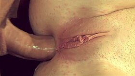 How does riding a giant butt plug feel in the bedroom?