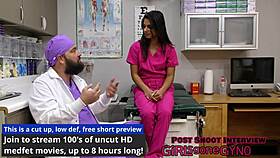 neighbors first gyno exam with fingering