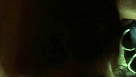 Sexy Chinese girl performs close-up handjob on big cock