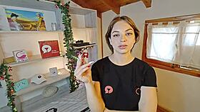 hot babe caught on webcam