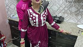 Indian Housewife Fucked Hard In Kitchen Scene