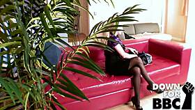 Lonely Housewife Angela Attison Enjoys Big Black Cock