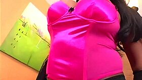 tell me, does melody magic enjoy solo masturbation with dildo and toys in glamour lingerie?