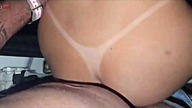 Who saw the skinny blonde with monster cock on the public bridge?