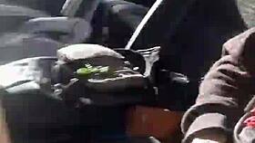 This Handsome Guy Feels Intense Pleasure While Masturbating on a French Train