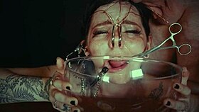 emo bondage girl gets tied and punished