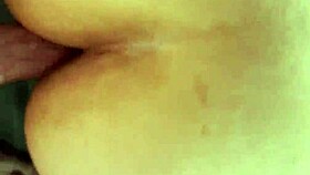 i couldn't resist her naked ass in the kitchen