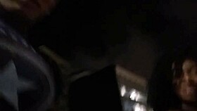 i fucked the hot bruna black on the street, the danger was so delicious even