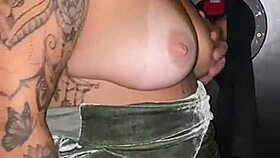 i was in a swing cabin with my husband doing an exhibition, a guy at the door watching, husband let him in to lick my pussy and fuck me hard