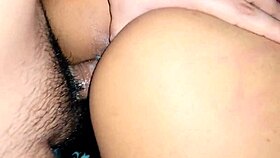 Rough doggystyle with big ass latina amateur while observing her juicy curves