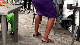 sweet babe enjoys outdoor public adventures with playful touches