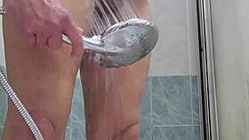 I jerk off with the shower head.