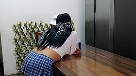 OLD DIRTY-ASS FUCKING A STUDENT WHO MAKES A PASS AT HIM AND DOESNT LET THE OPPORTUNITY PASS HIM BY