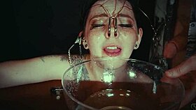 emo bondage girl gets tied and punished