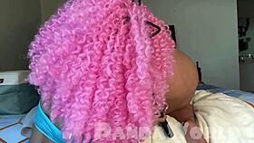 Polynesian huge booty slut says, 'play with my ass using those anal toys.'