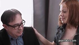 Ideal Is Tempted and Drilled by Her Elderly Teacher