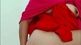 i feel so submissive under patriarchy, hiding my face while exposing my big tits