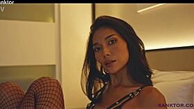 SANKTOR - SKINNY ASIAN BABE WITH SMALL 18+ NATURAL TITS