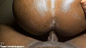 Anal slut intensely takes it up the ass with creampie