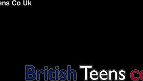 Naughty British college student makes daddy cum