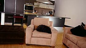 Jenevieve Hexx & Vinyl Vixon 2 Girl Big Dick Pov Blowjob And Cum Swap And Swallow