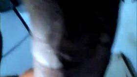 african teen slobbers on my big cock
