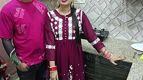 Indian Housewife Fucked Hard In Kitchen Scene