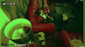 Voyeur student spied the teacher getting fucked passionately