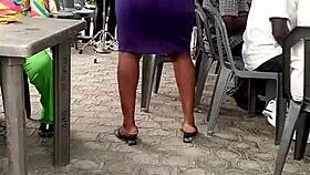 sweet babe enjoys outdoor public adventures with playful touches