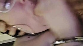 Cock gobbling slut gives hardcore oral