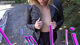 I love this cumshot on her tits from amateurs