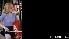 Rich Girl Riley Nixon's First Interracial Experience with a Massive Black Cock in Bent Over Positions