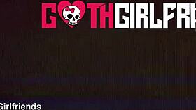 curvy tattooed trippi roses cum-tastic time as a goth girlfriend 😈