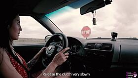 long haired teen 18+ sucks and fucks for drivers license