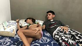 I lift petite girl to relieve my desire to fuck her pussy - complete story